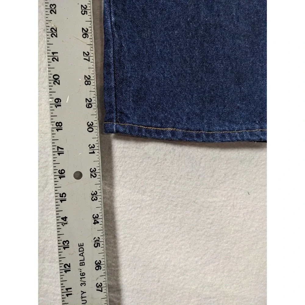 Wrangler Rugged Wear Mens Jeans Size 42 x 32 Cotton Blue